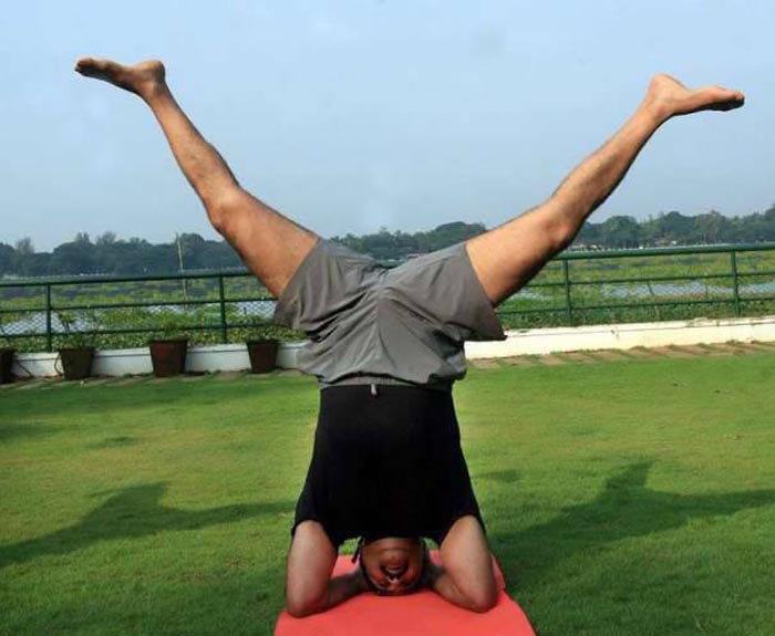 mohanlal yoga photo