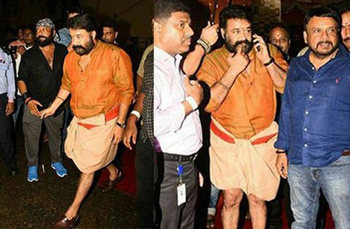 mohanlal mass entry