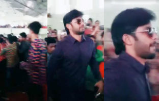 പൊരിഞ്ഞ അടിക്കിടയിൽ കോളേജിലേക്ക് ഷറഫുദീന്റെ മാസ്സ് എൻട്രി; വീഡിയോ വൈറൽ ആവുന്നു..!