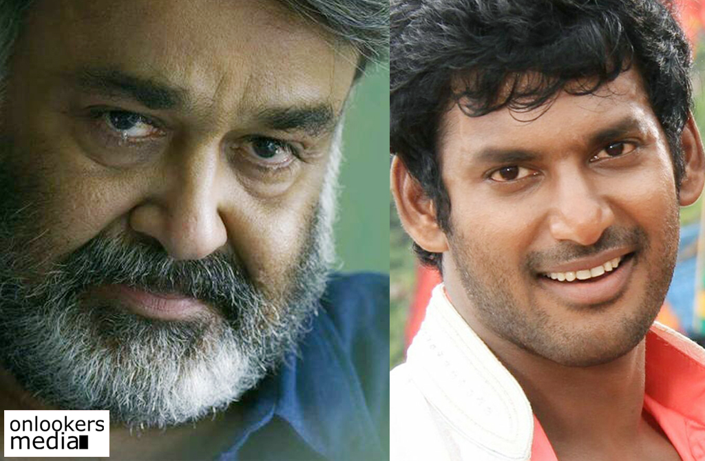 mohanlal, villain, villain malayalam movie, vishal, tamil actor;