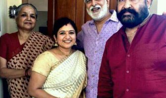 mohanlal, onam 2017, mohanlal onam, sameer hamsa, suchithra mohanlal, mohanlal friends