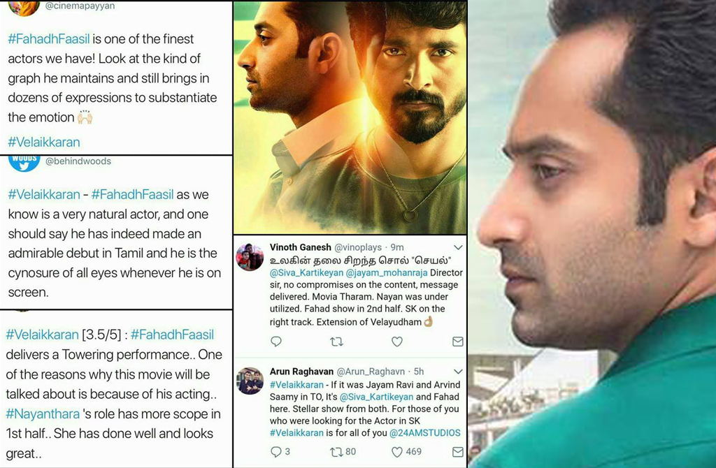 fahad fazil, velaikkaran