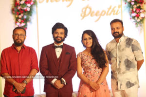 neeraj madhav wedding reception photos , neeraj madhav wedding reception ,neeraj madhav wedding reception stills, neeraj madhav wife stills ,neeraj madhav wife images, actor neeraj madhav wedding stills , neeraj madhav marrage photos